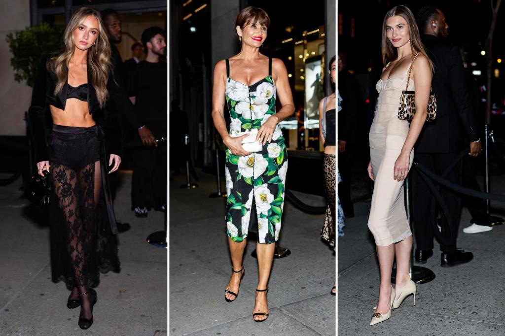 Dolce & Gabbana celebrates the new Madison Ave. glossy