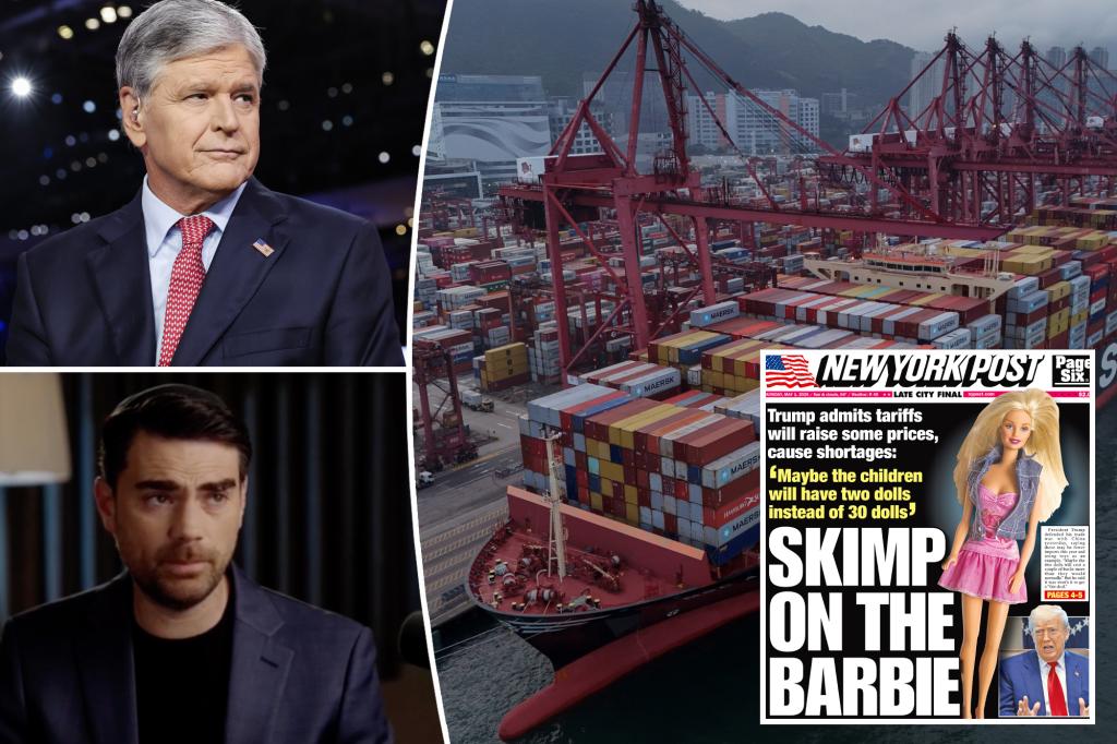Ben Shapiro, Sean Hannity warns of tariff pain after Trump's Toys remarks: 'Extraordinary trade for Dems'
