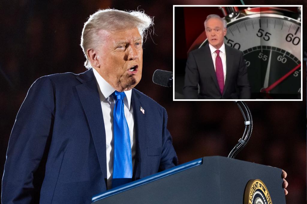 '60 minutes' to broadcast the anti-trump segment between the lawsuit over the Kamala Harris interview
