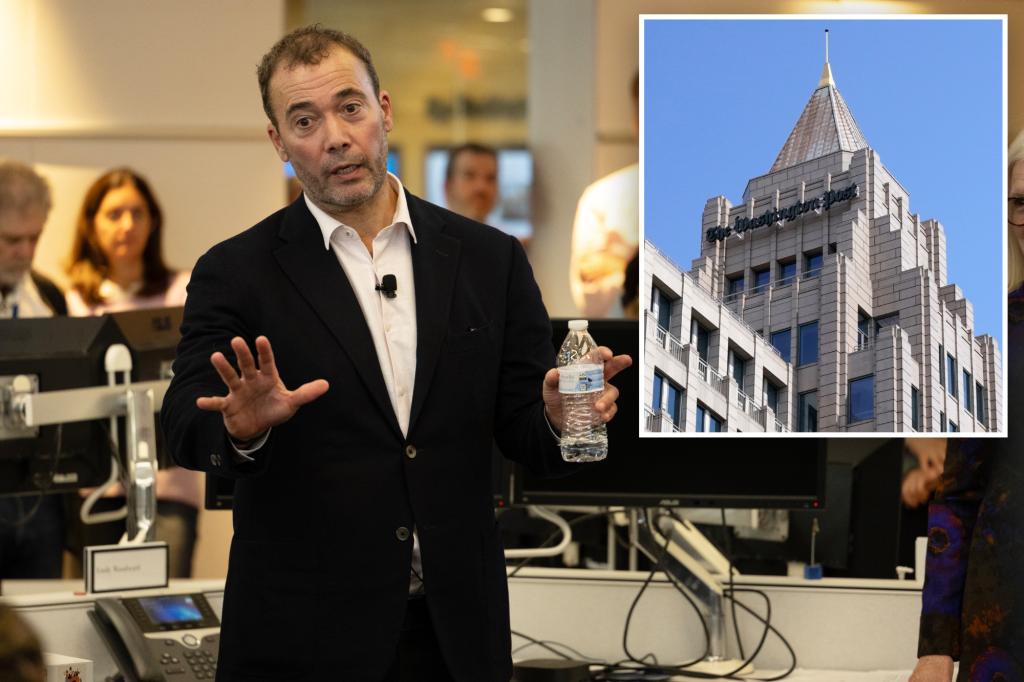 Washington Post Will Lewis' Director General in Hiding 'by the editorial office as moral Sinks and jokes' of staff about drinking: Report