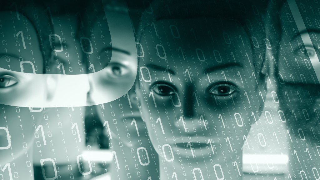 Internet security great visual data with robots and the concept of innovation of it