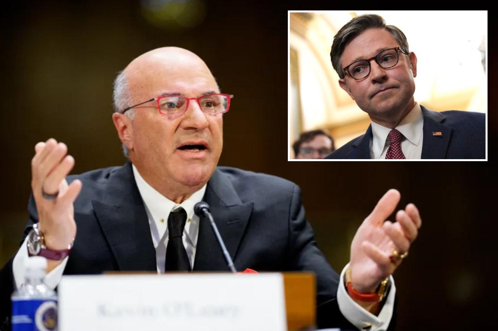 Kevin O'Leary Rails against Tax Plan GOP 'Anti-American': 'Got adjusted'