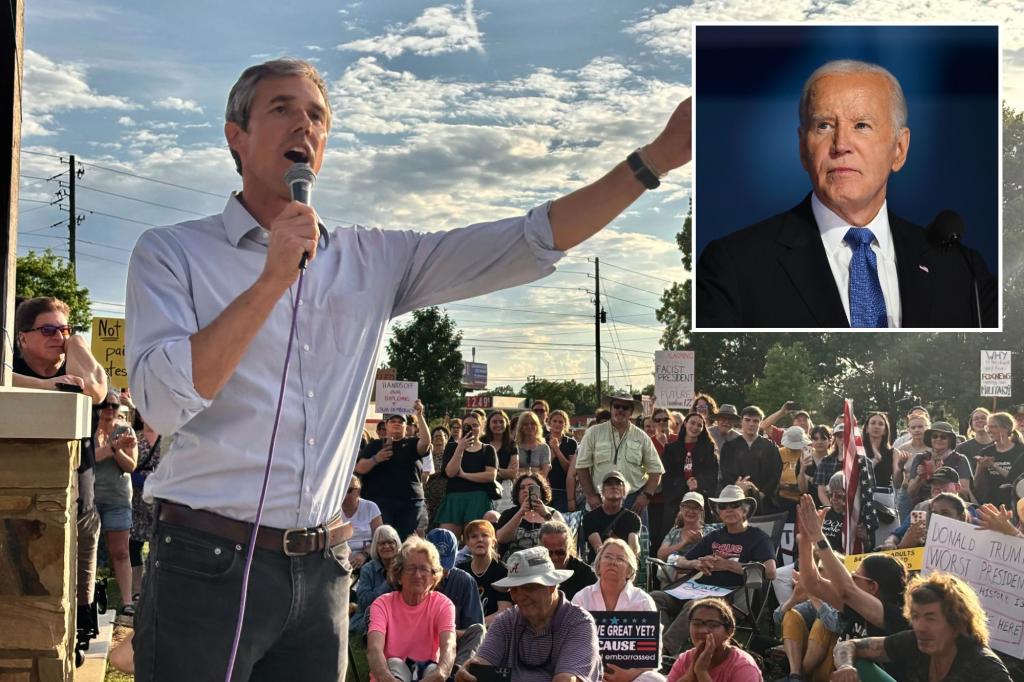 Beeto O'Rourke claims Biden 'Failed' America by running for the second term