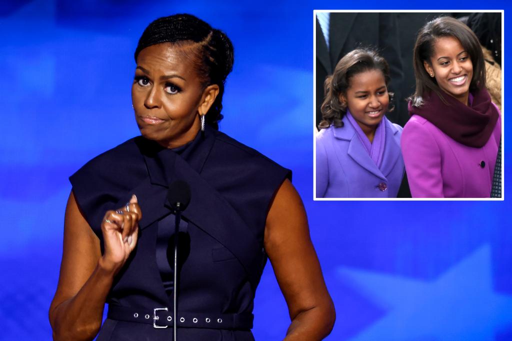 Michelle Obama says that 'final work' for a parent is for children to fail and build resistance