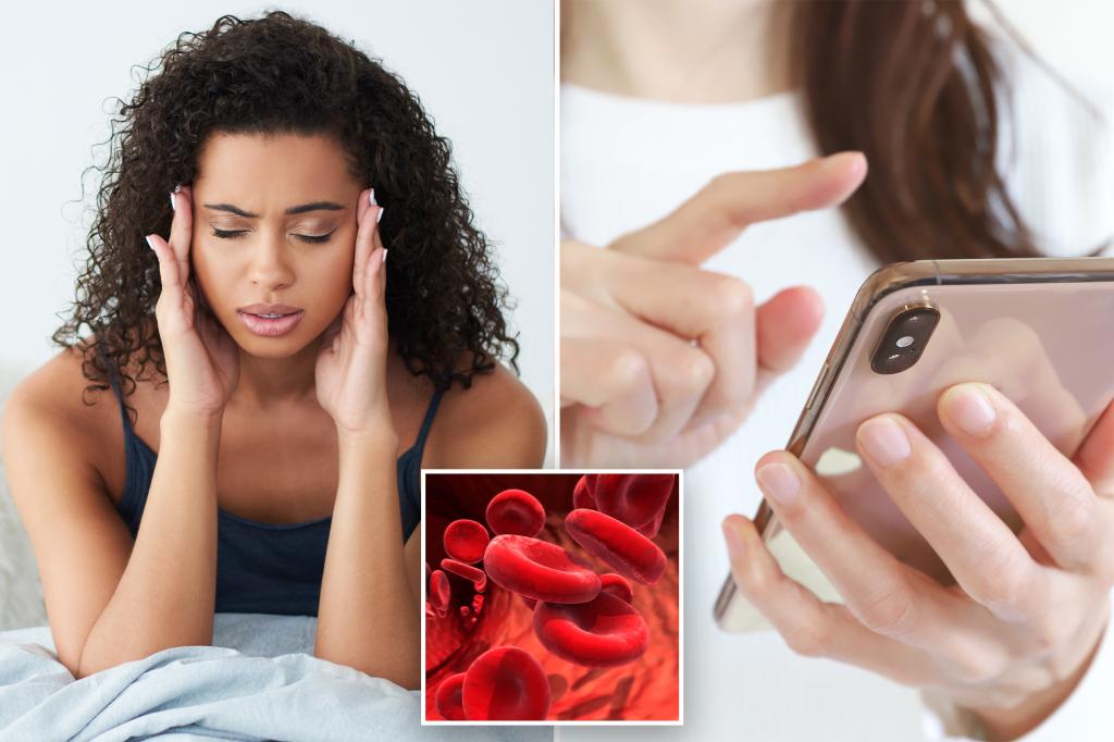 New Smartphone Apps Screens for a Blood Condition - Using a photo of your nails