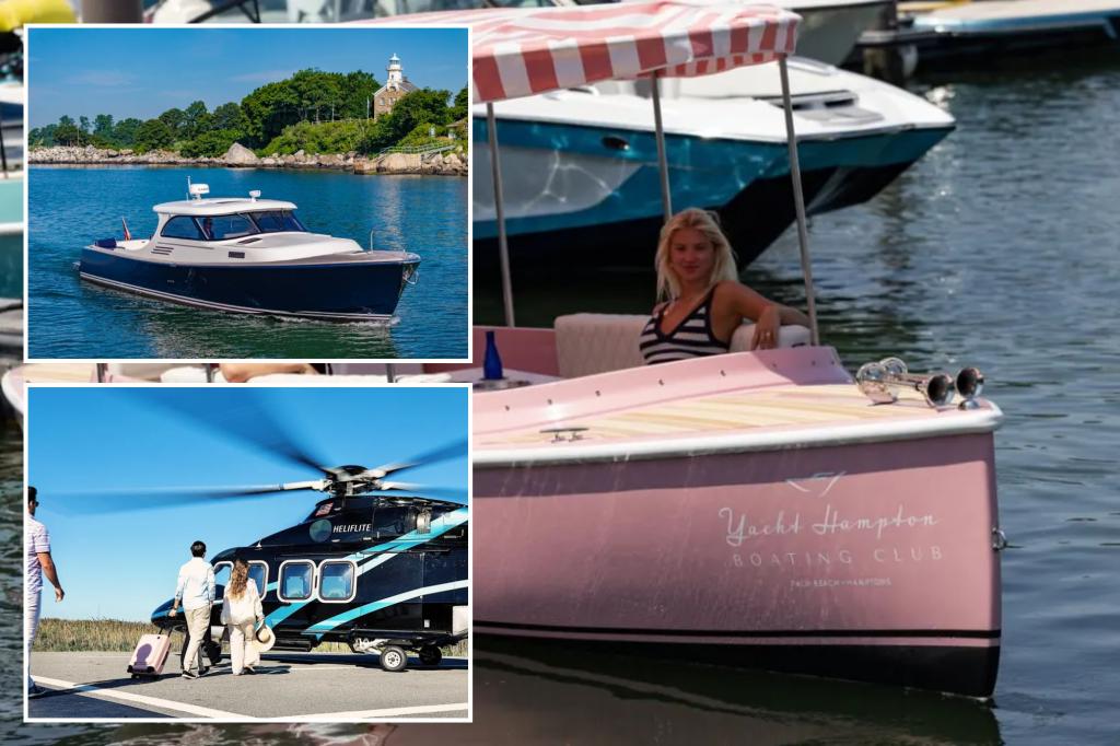 From floating fiat to helicopters, how to travel to Hamptons in style